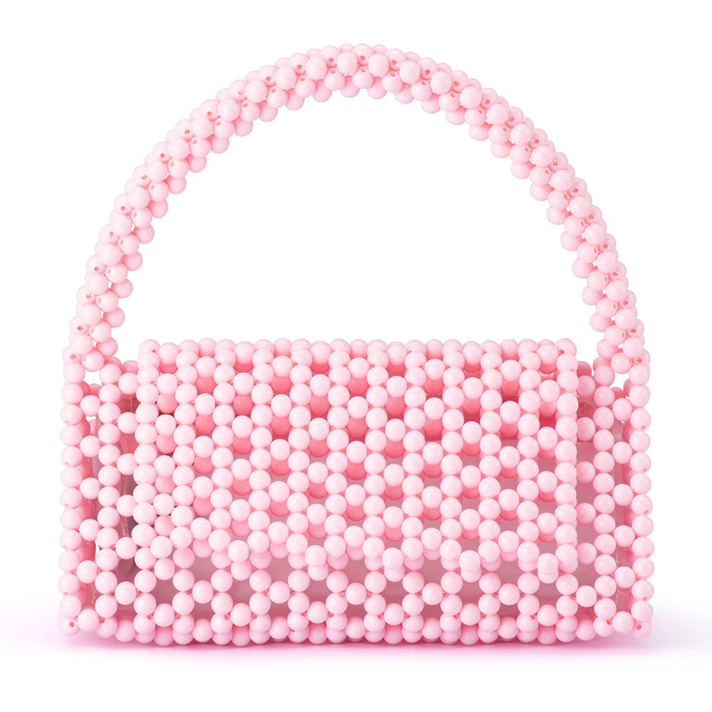 Shop AMRITA Pink Bead Top Handle – Olga Berg