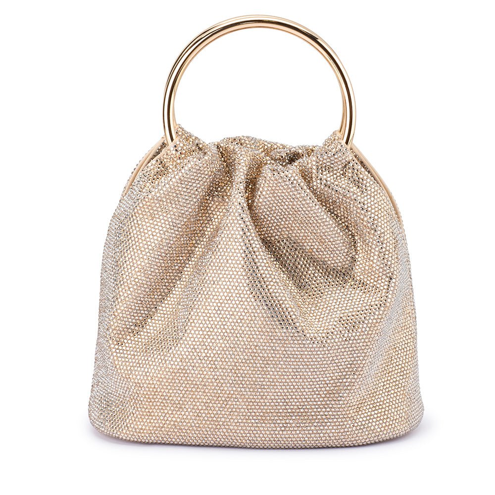Shop MABEL Champagne Gold Crystal Top Handle – Olga Berg