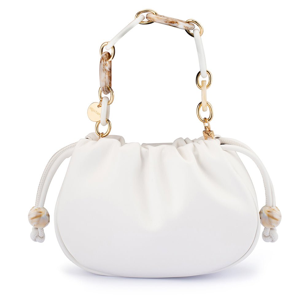 Shop MAVIS White Acrylic Handle Pouch – Olga Berg