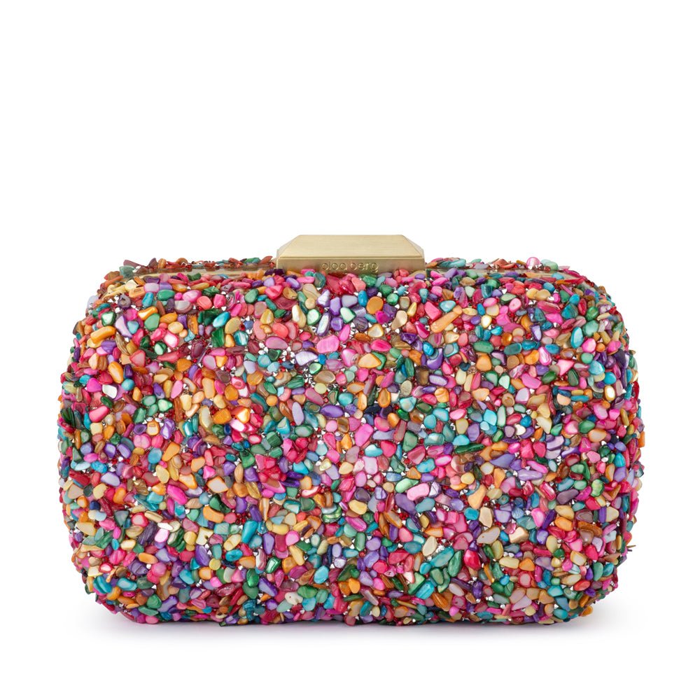 Shop SAVANNAH Pink Pebble Clutch – Olga Berg