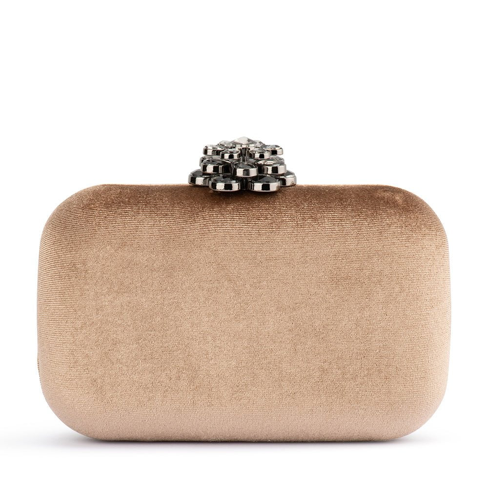 EMILIA Velvet Clutch – Olga Berg - Main Image