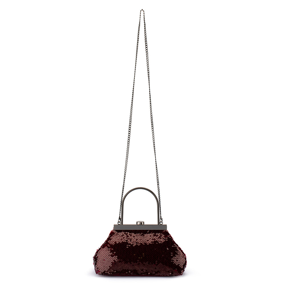 TORI Sequin Top Handle