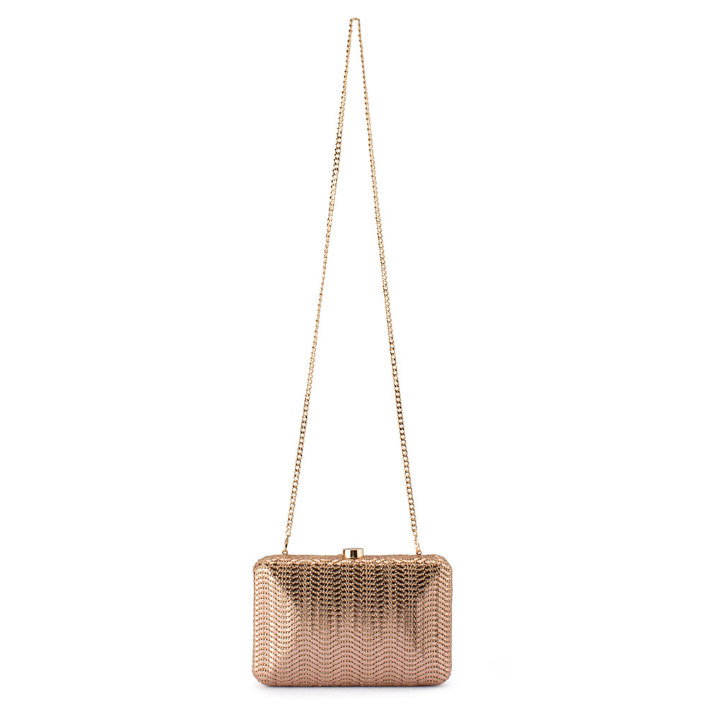 HANNAH Textured Clutch