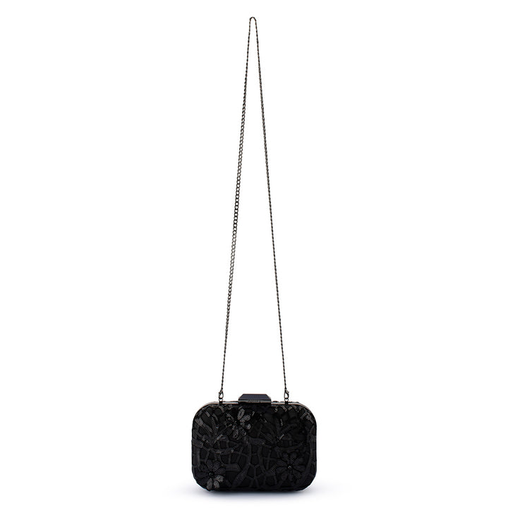 ELENA Appliqued Clutch