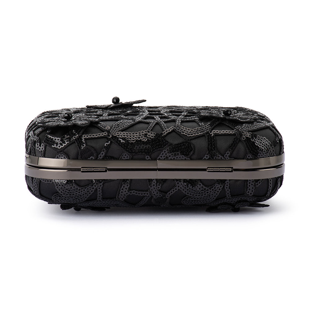 ELENA Appliqued Clutch