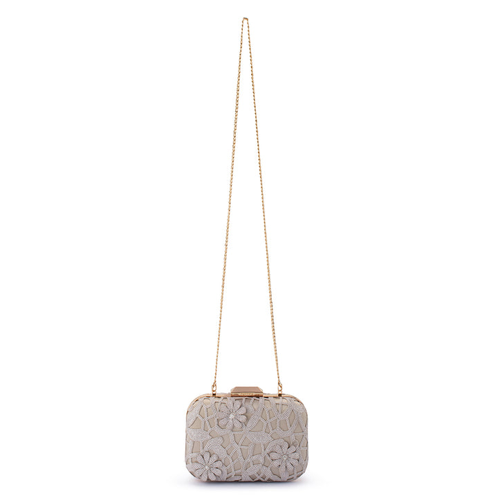 ELENA Appliqued Clutch