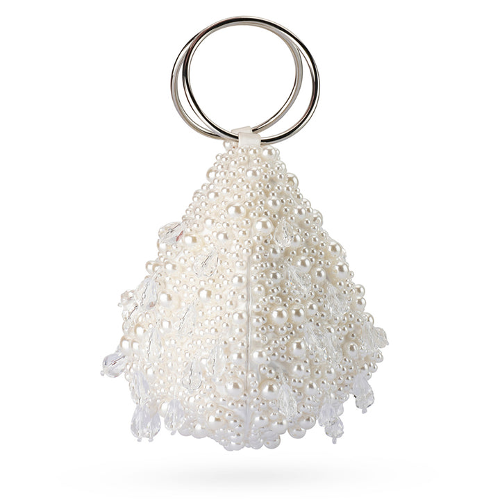AZZY Encrusted Curved Bag