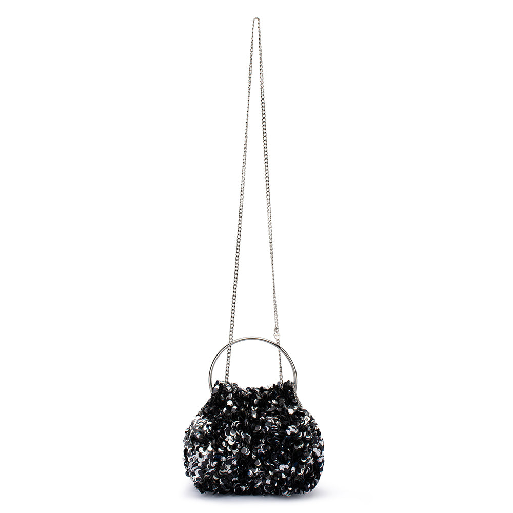 SHARMA Sequin Pouch