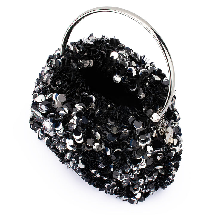 SHARMA Sequin Pouch