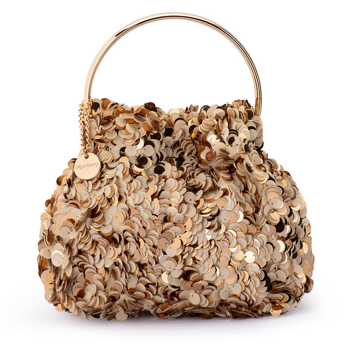 SHARMA Sequin Pouch