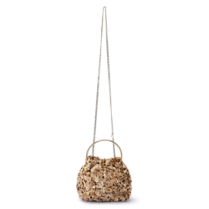 SHARMA Sequin Pouch