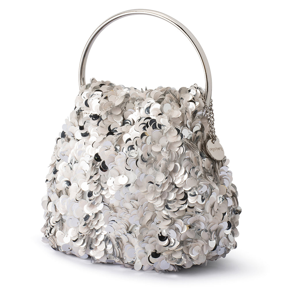 SHARMA Sequin Pouch