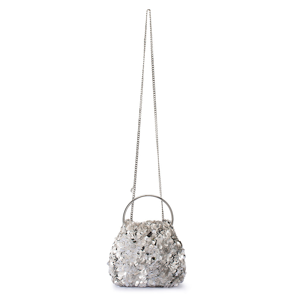 SHARMA Sequin Pouch