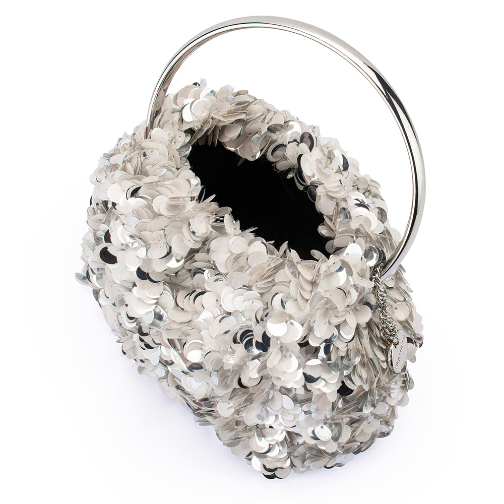SHARMA Sequin Pouch