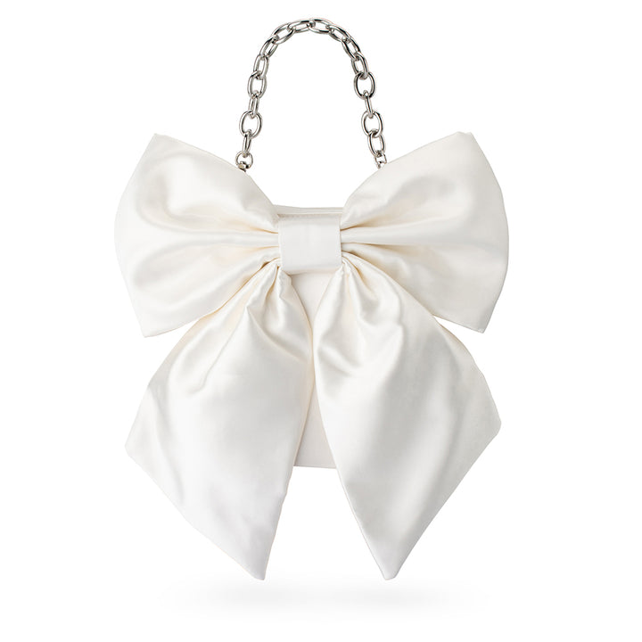 ANGELIQUE Satin Bow Bag
