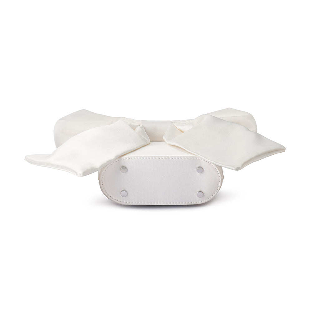 ANGELIQUE Satin Bow Bag