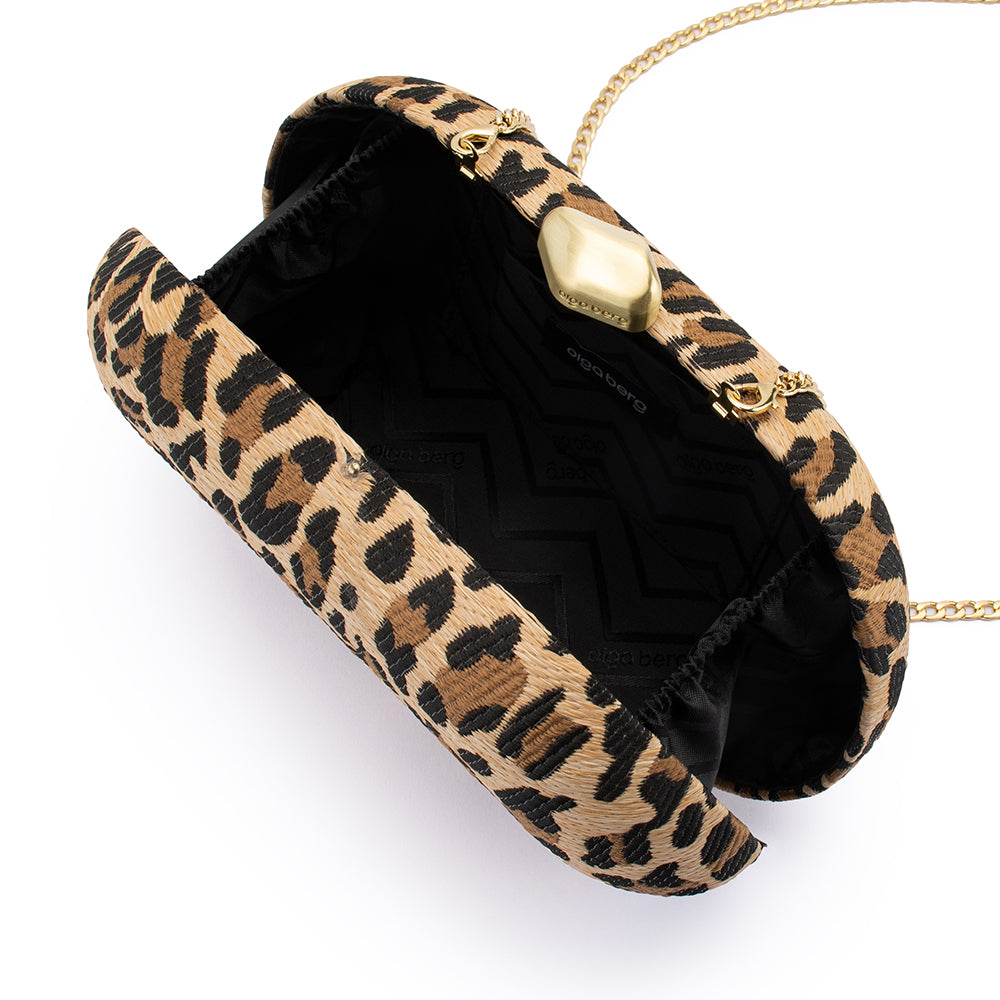 GISELLE Woven Clutch