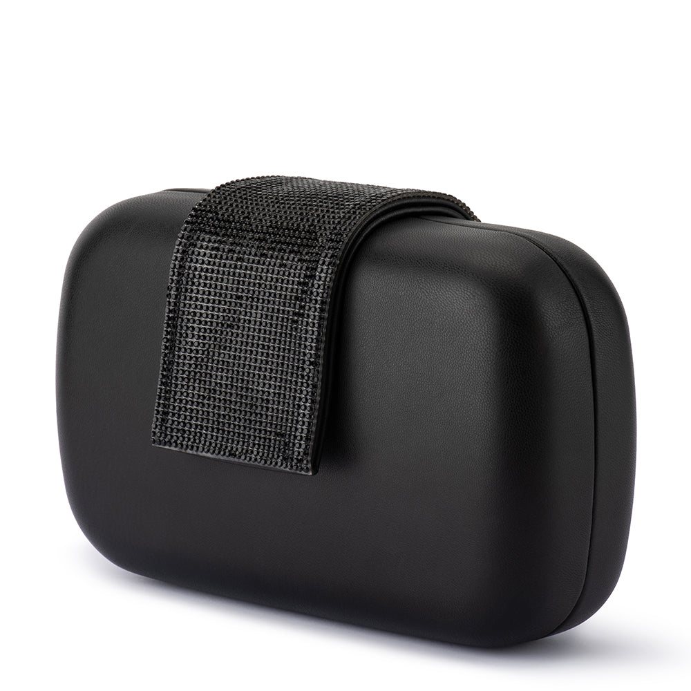 SELENE Crystal Tab Clutch