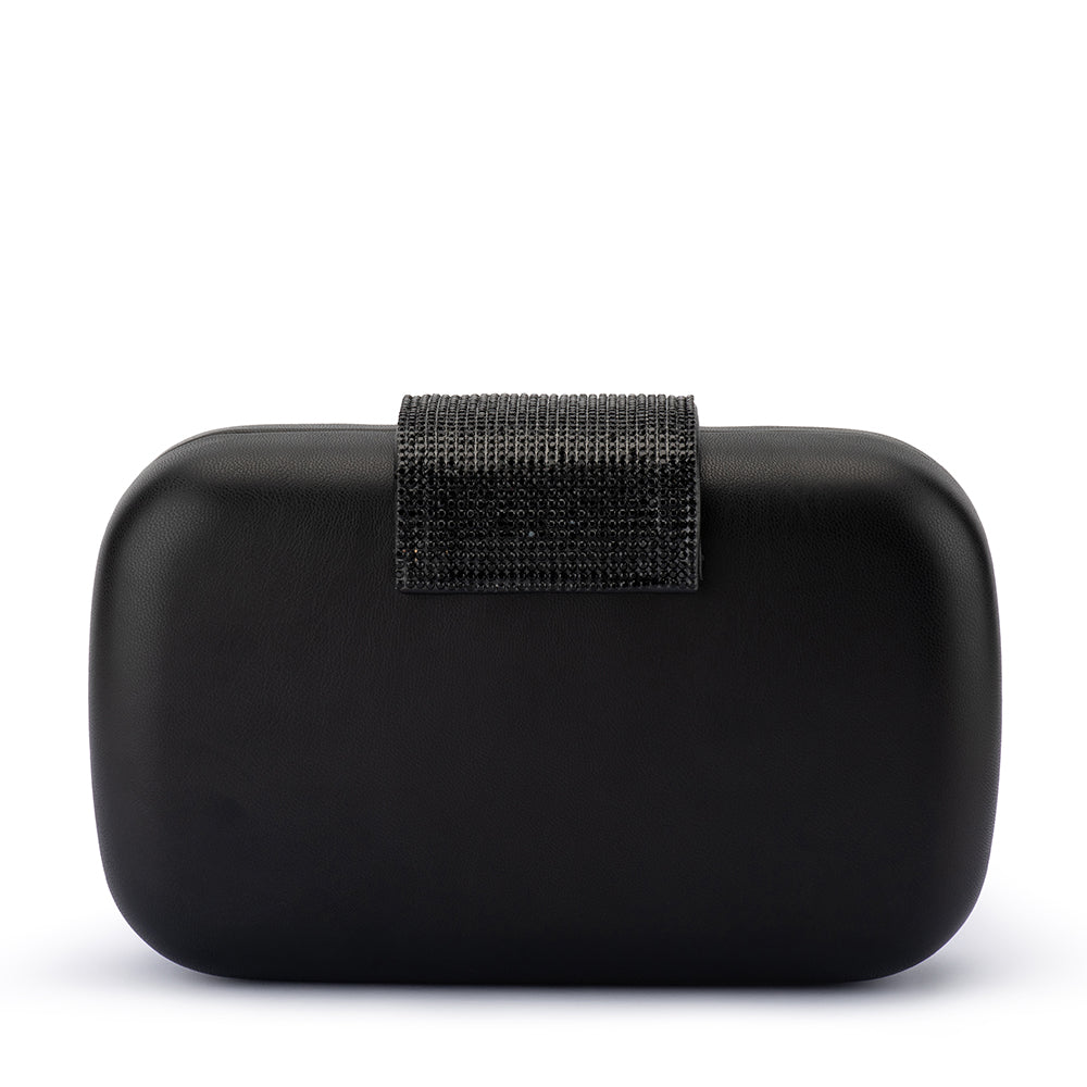 SELENE Crystal Tab Clutch