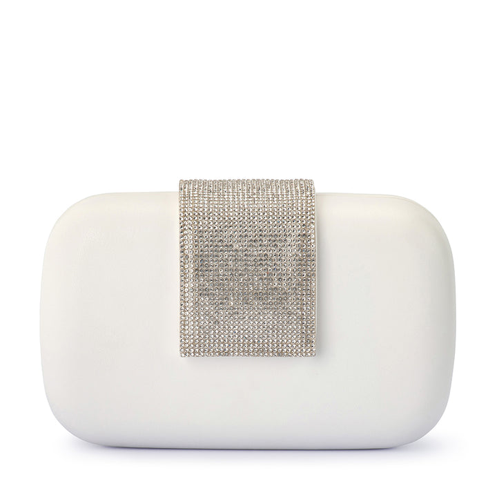 SELENE Crystal Tab Clutch