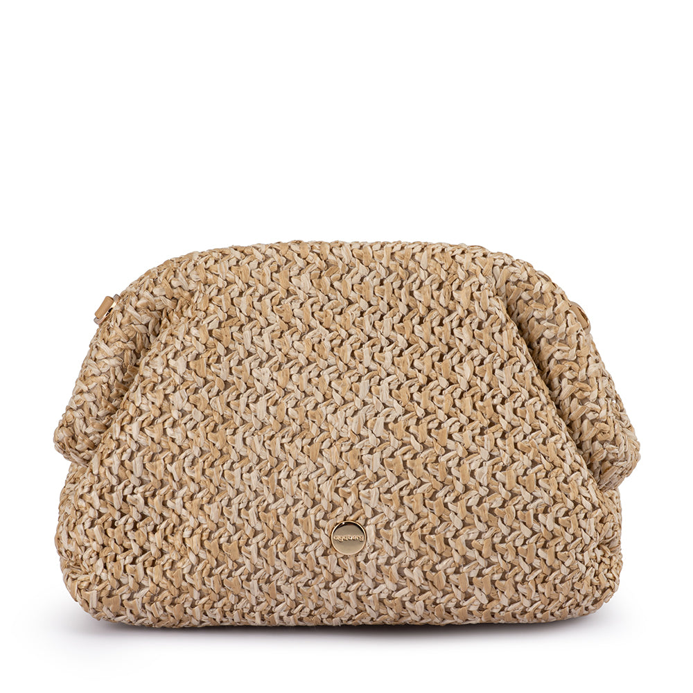 FERN Crystal Embellished Clutch