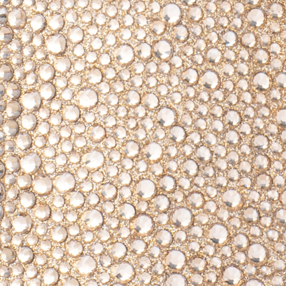 BECKIE Zip Top Crystal Bag