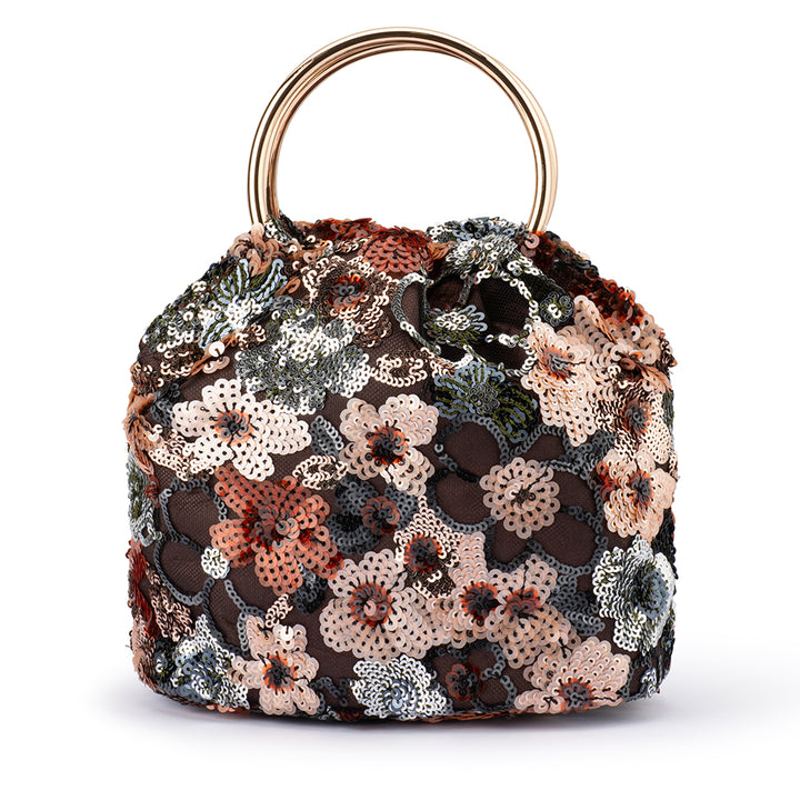 ALFIE Floral Sequin Bag