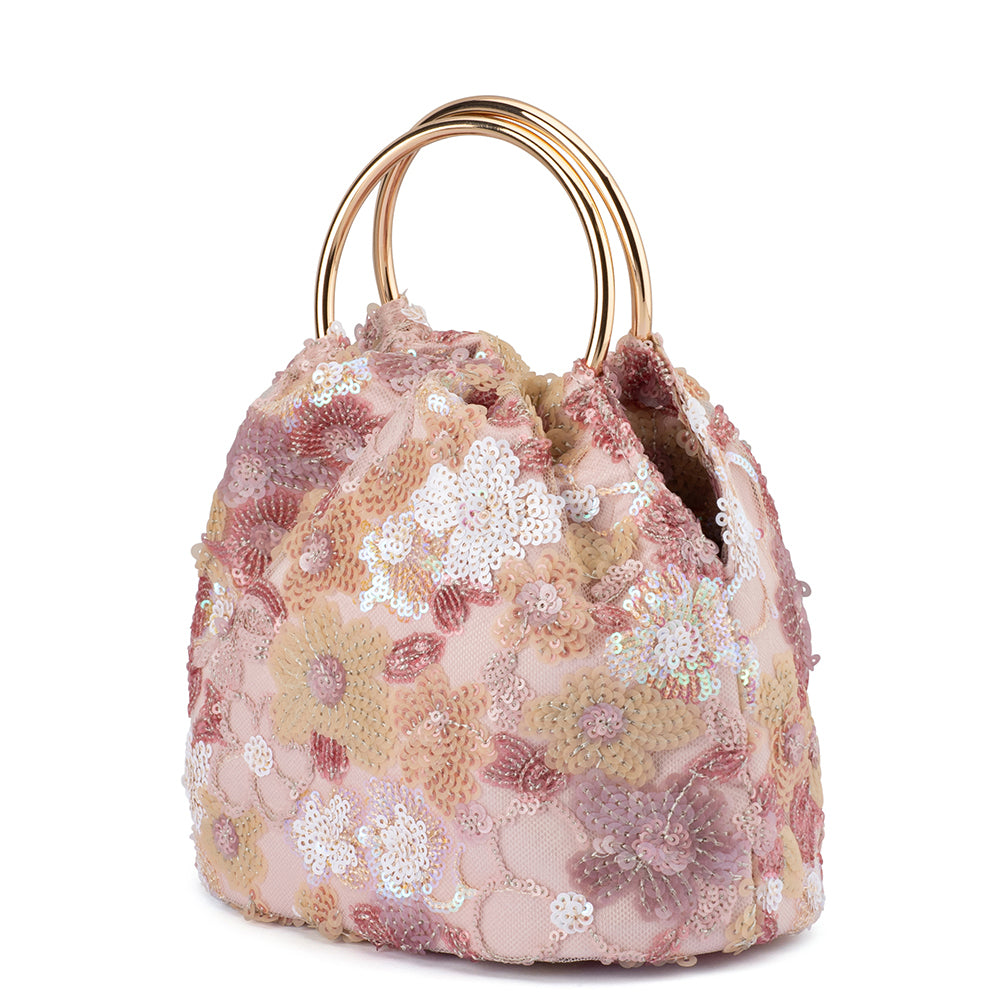 ALFIE Floral Sequin Bag