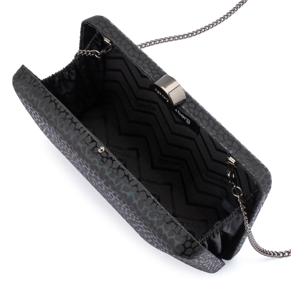 FRANKIE Embossed Clutch