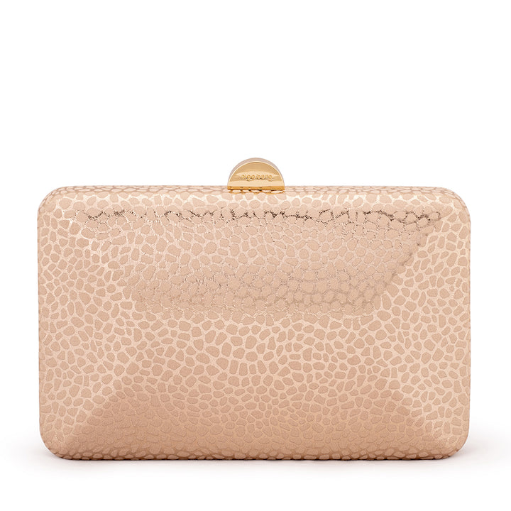 FRANKIE Embossed Clutch