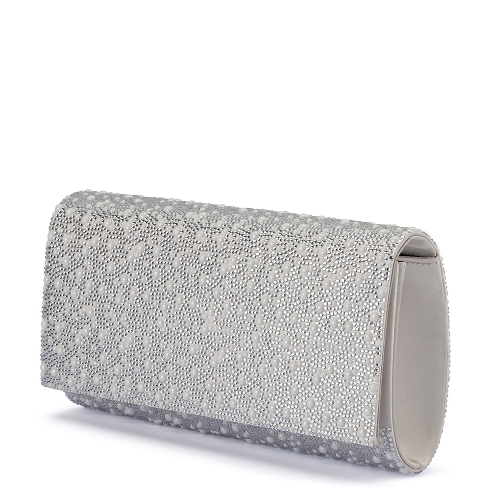 DANNA Crystal and Pearl Clutch