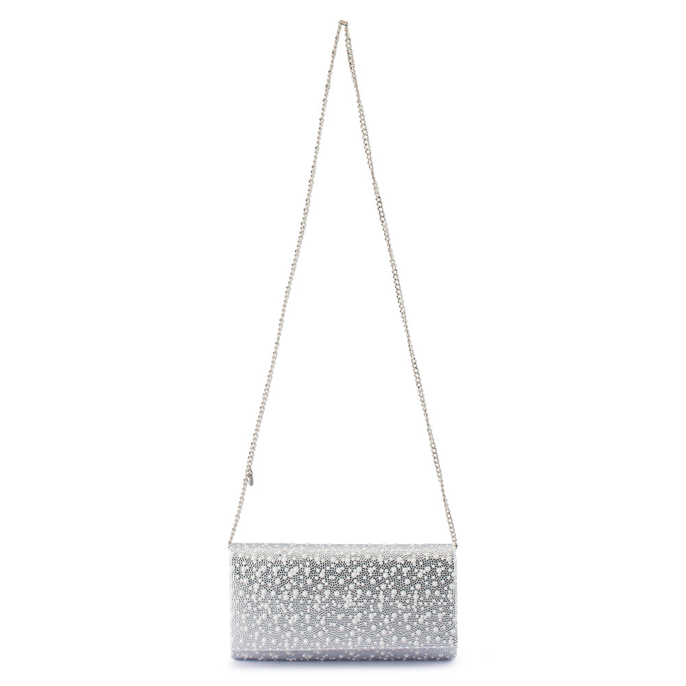 DANNA Crystal and Pearl Clutch
