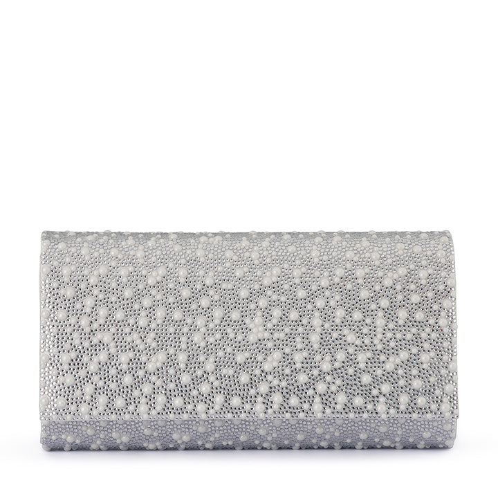 DANNA Crystal and Pearl Clutch