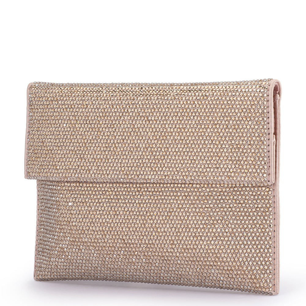 CARA Crystal Envlope Clutch