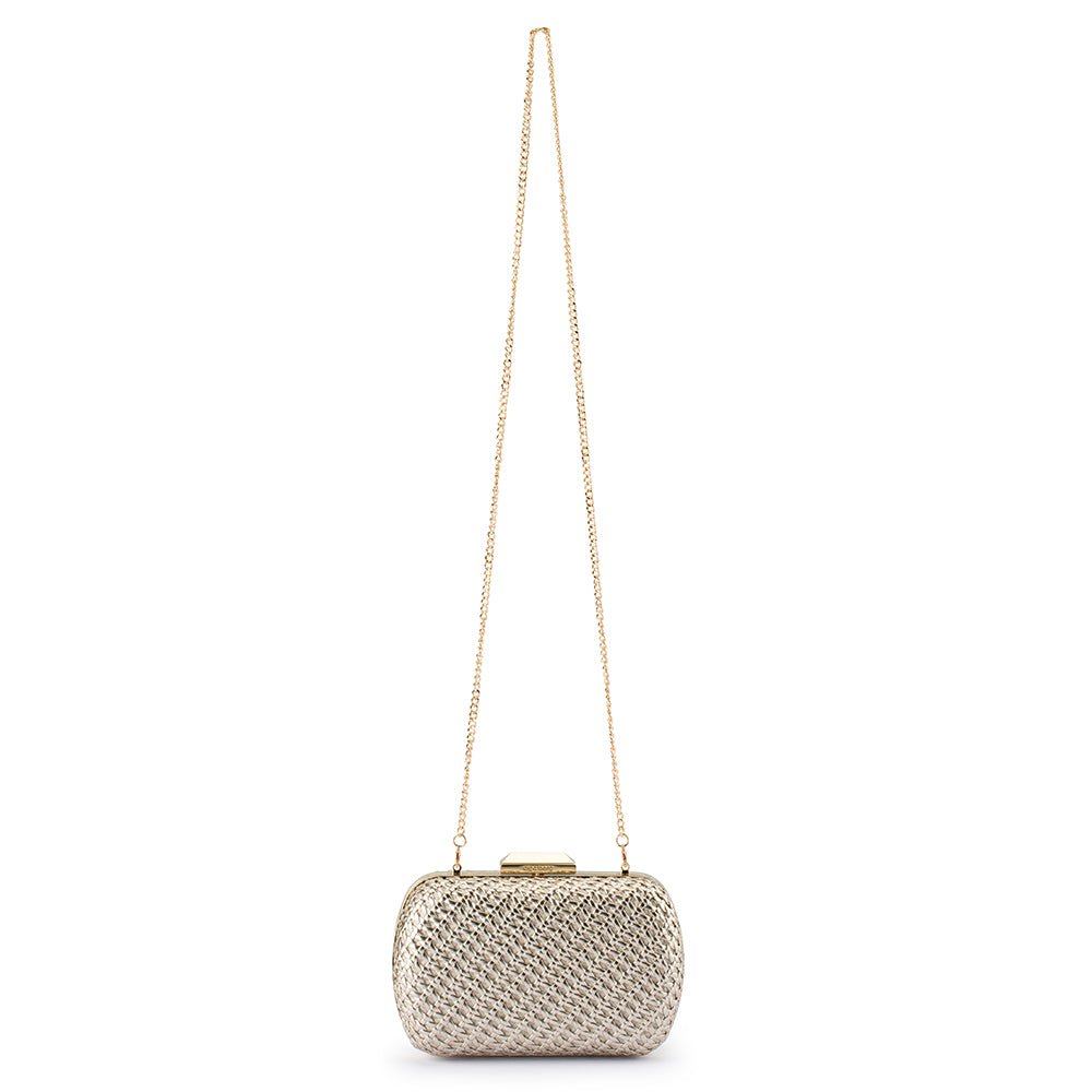 MALI Textured Clutch