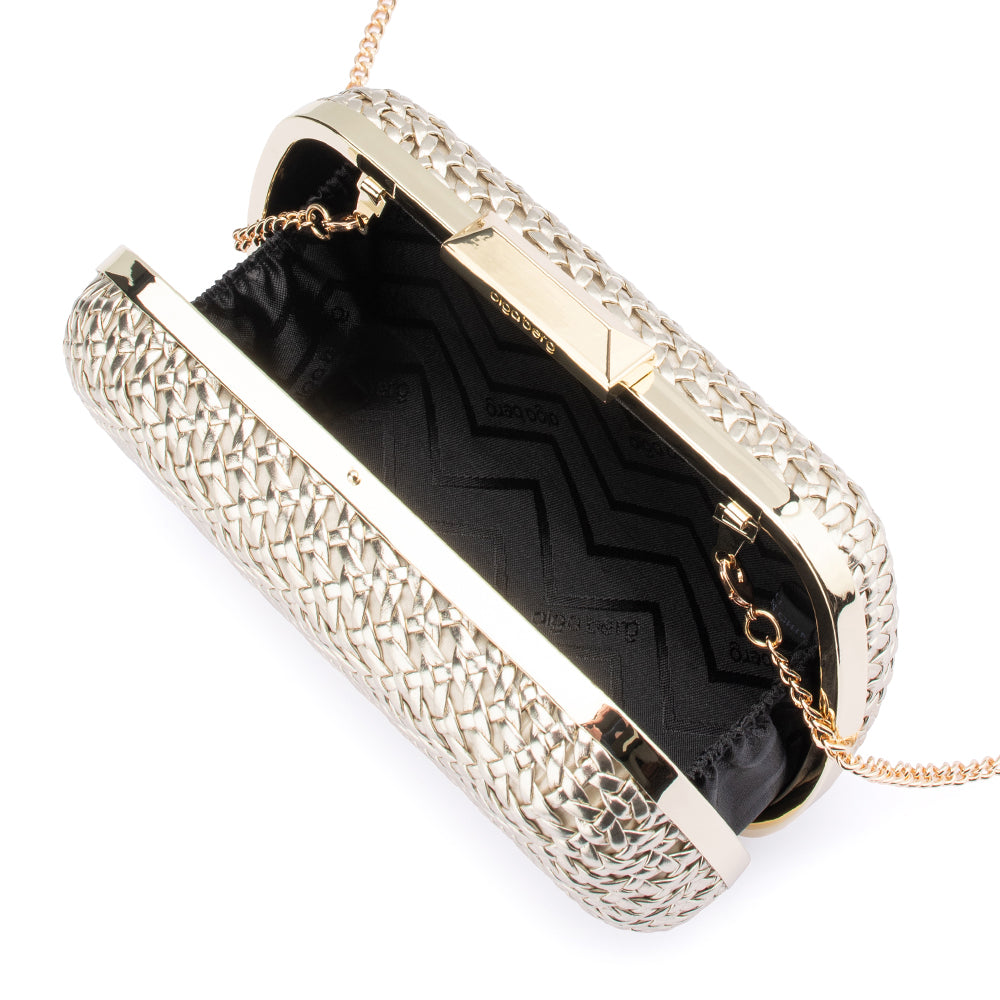 MALI Textured Clutch