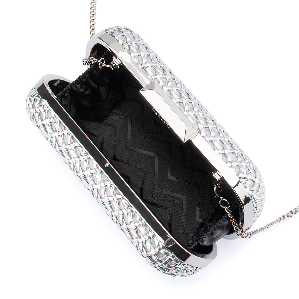 MALI Textured Clutch