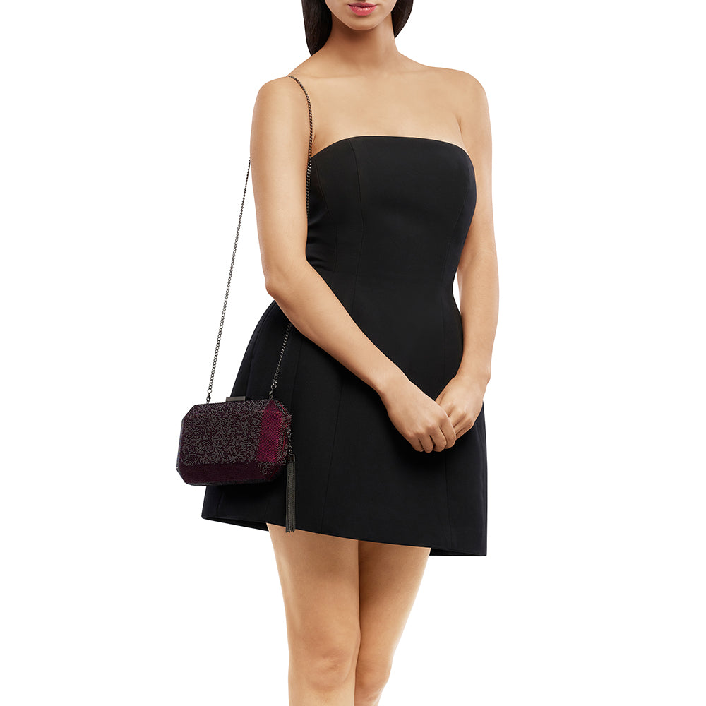 GIA Crystal Clutch
