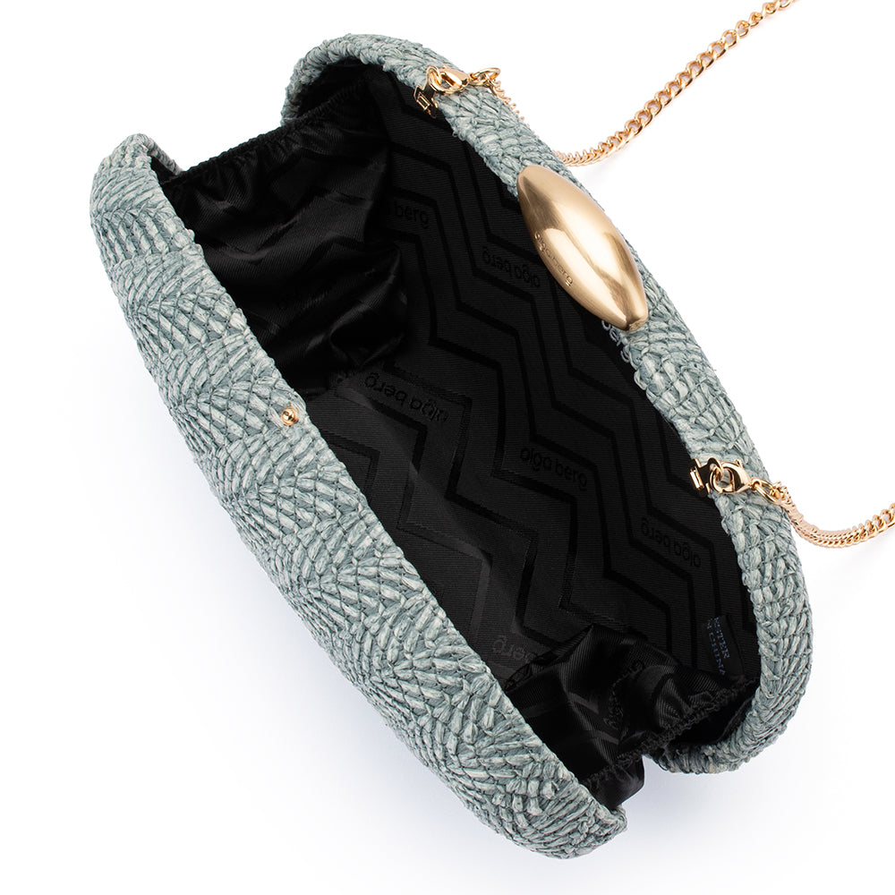 JOSIE Woven Clutch