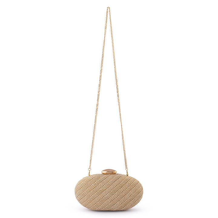 JOSIE Woven Clutch