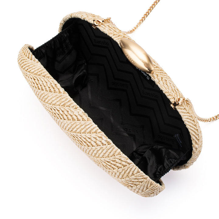 JOSIE Woven Clutch