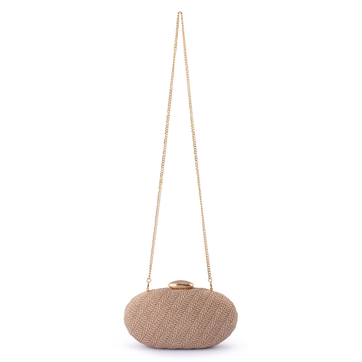 JOSIE Woven Clutch