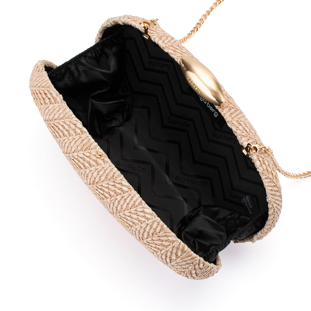JOSIE Woven Clutch