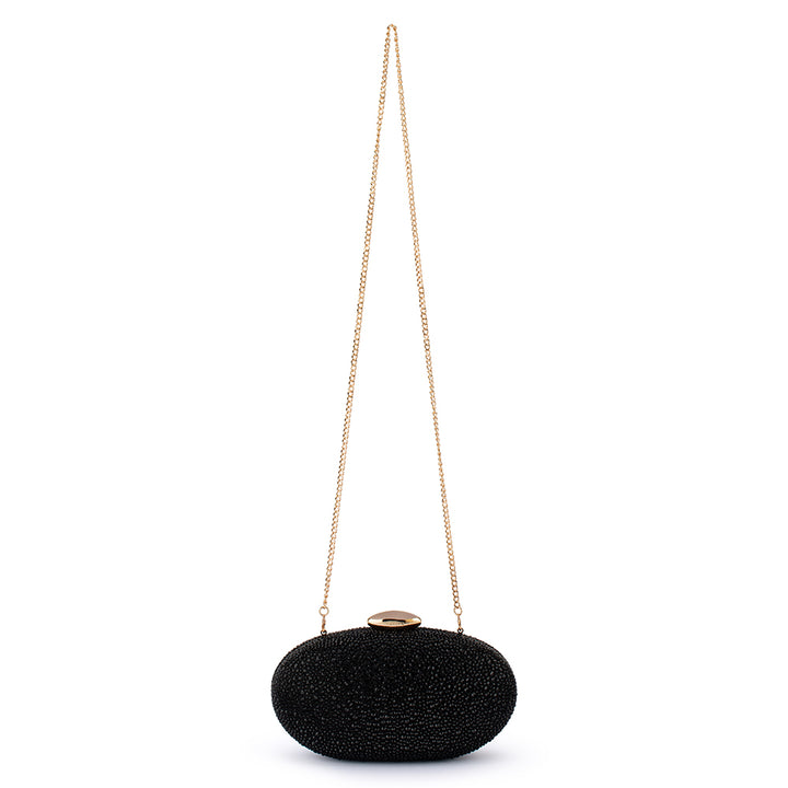 MEYER Crystal Oval Clutch