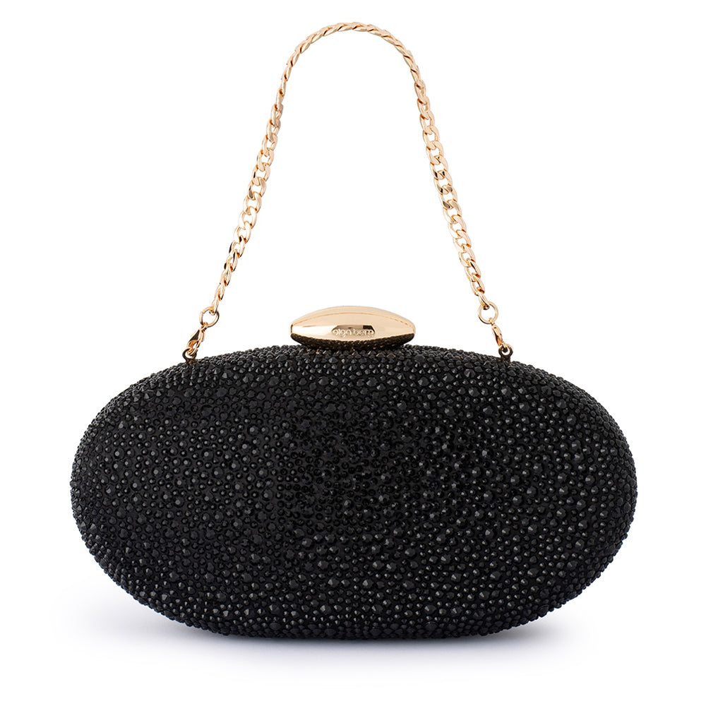MEYER Crystal Oval Clutch