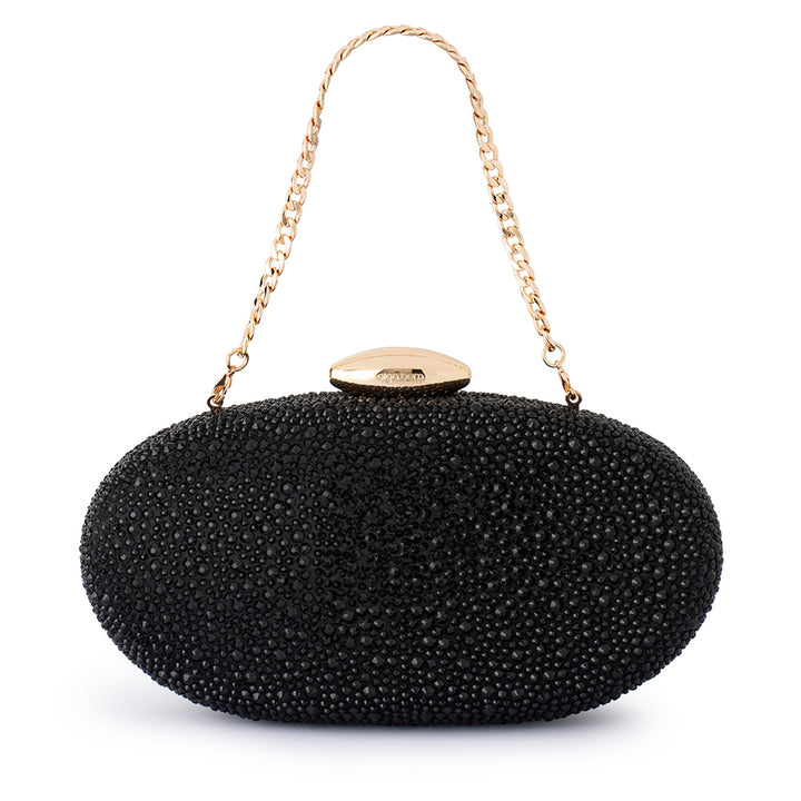 MEYER Crystal Oval Clutch