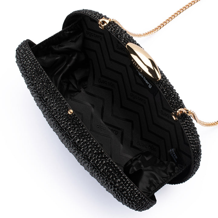 MEYER Crystal Oval Clutch