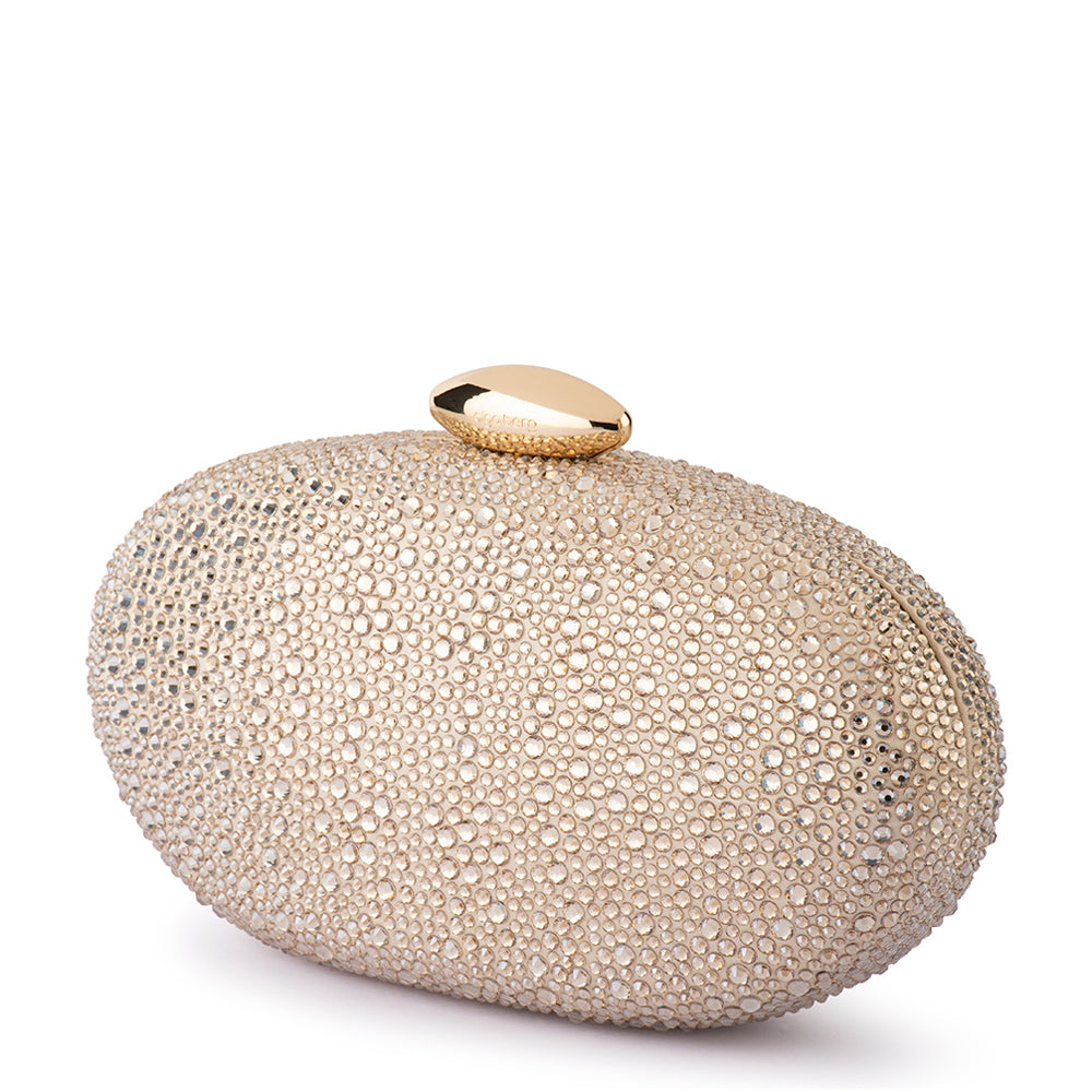 MEYER Crystal Oval Clutch