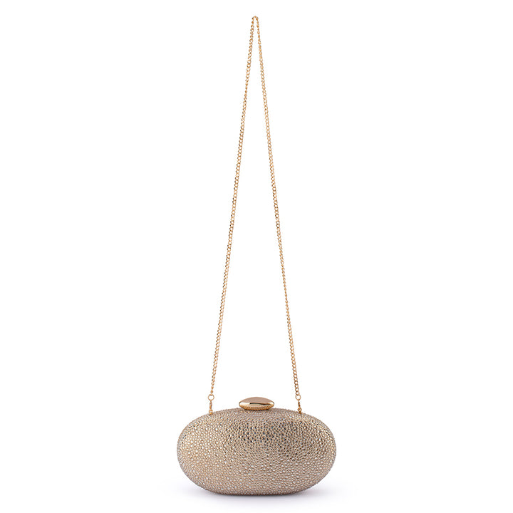 MEYER Crystal Oval Clutch
