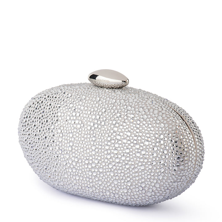 MEYER Crystal Oval Clutch